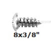 68-3236 - 50pcs. / Reveal Mldg Screw #8x3/8"